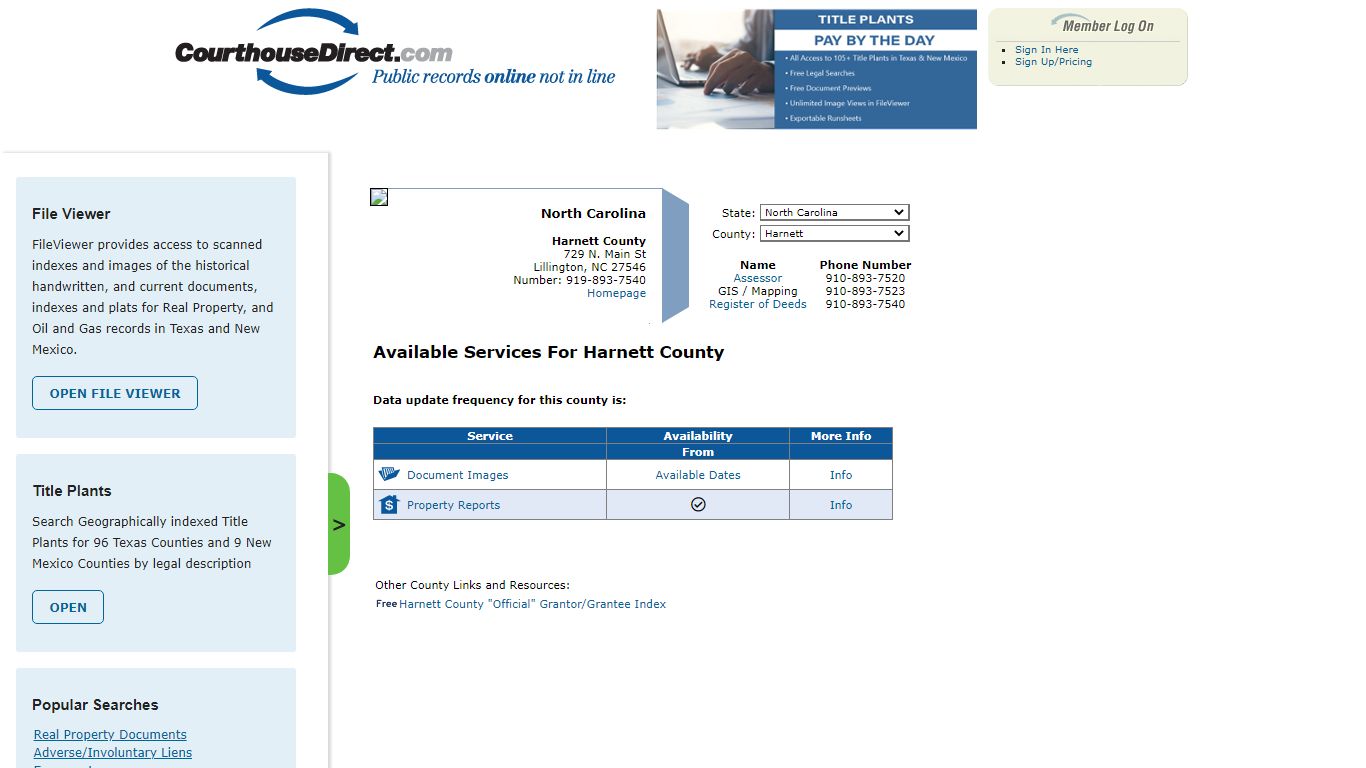 Search Harnett County Public Property Records Online ...